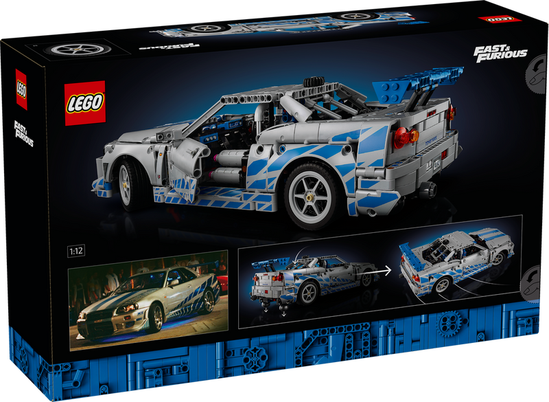 LEGO Technic 42210 2 Fast 2 Furious Nissan Skyline GT-R (R34) Car-3