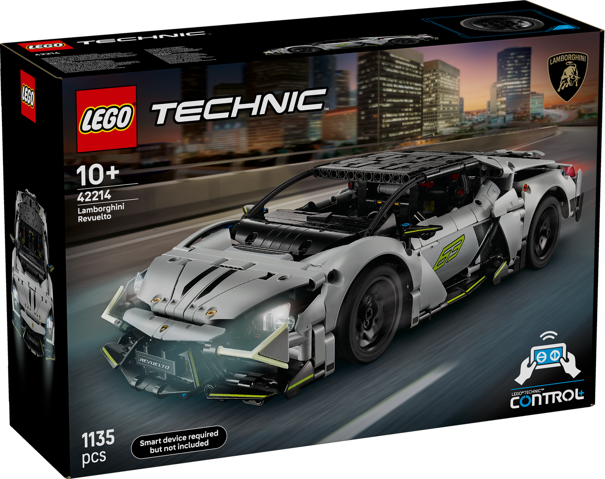 LEGO Technic 42214 Lamborghini Revuelto Super Sports Car-2