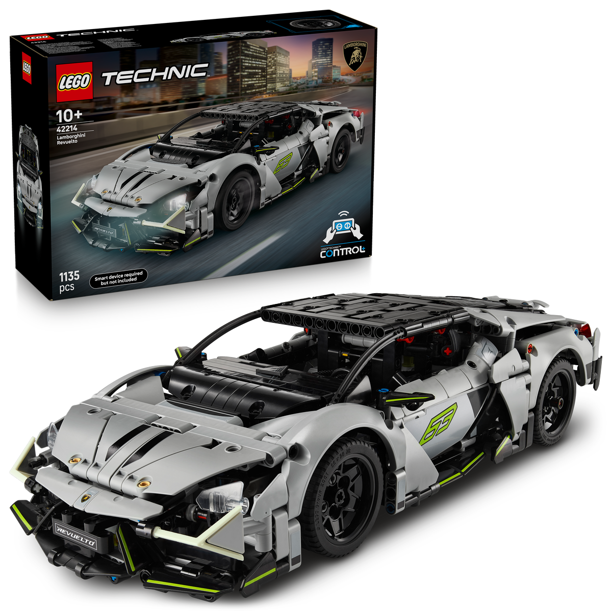 LEGO Technic 42214 Lamborghini Revuelto Super Sports Car-1