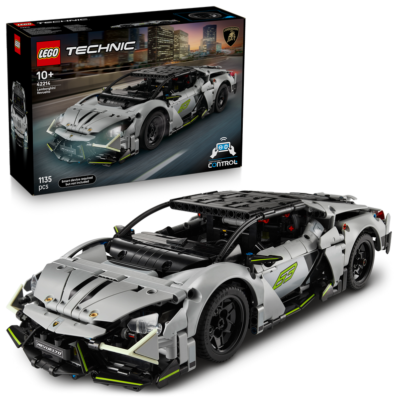 LEGO Technic 42214 Lamborghini Revuelto Super Sports Car-1