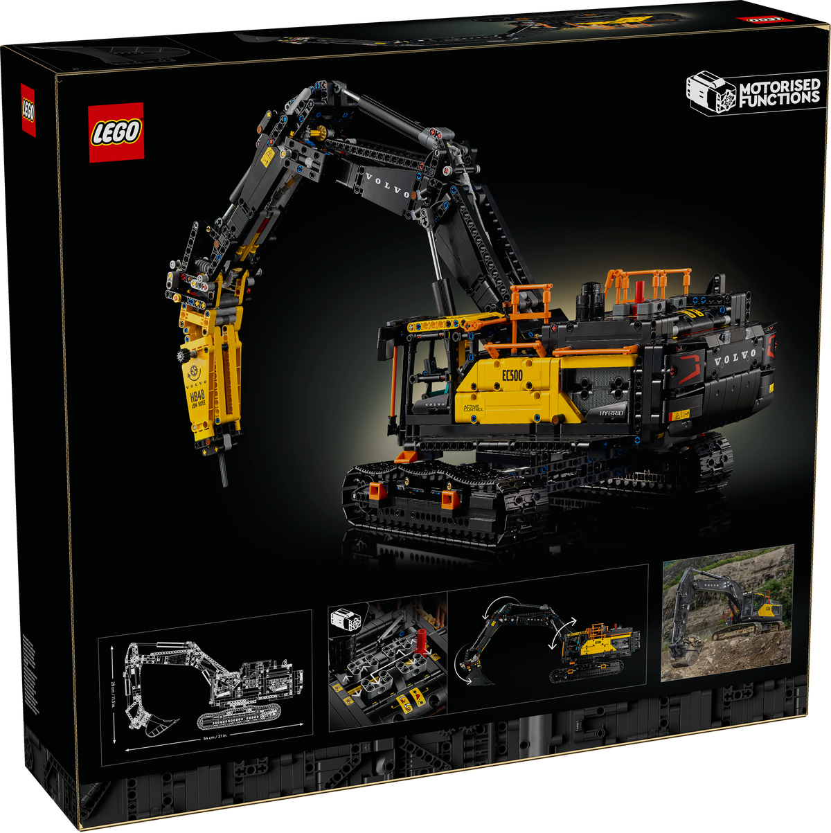 LEGO Technic 42215 Volvo EC500 Hybrid Excavator-3