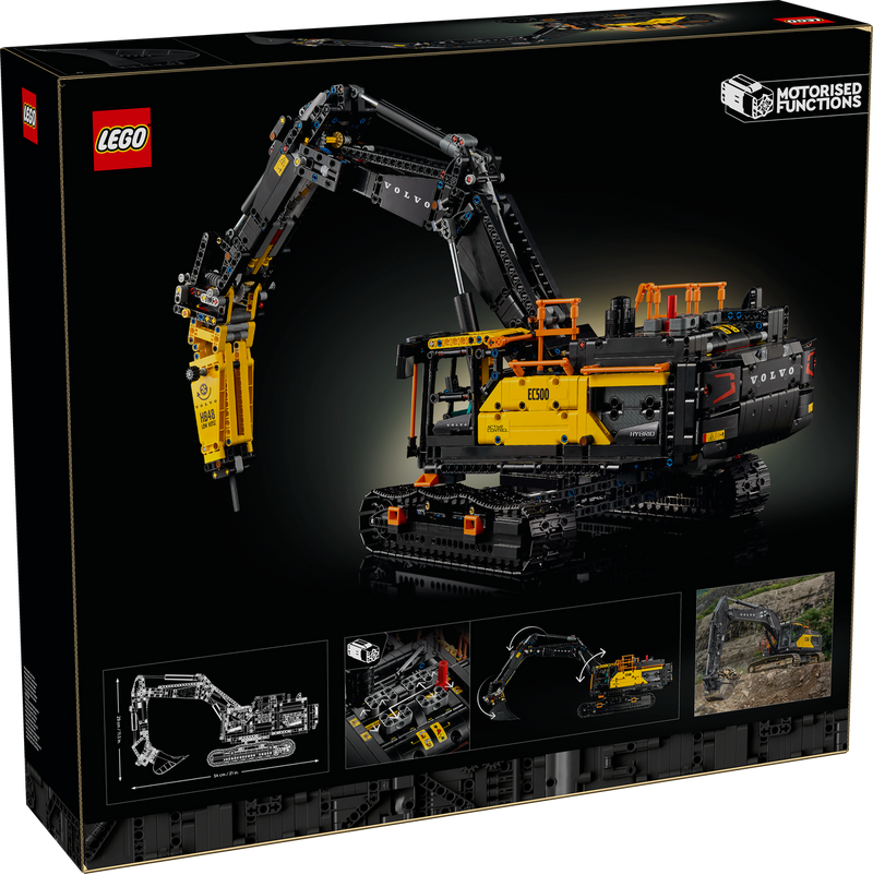 LEGO Technic 42215 Volvo EC500 Hybrid Excavator-3