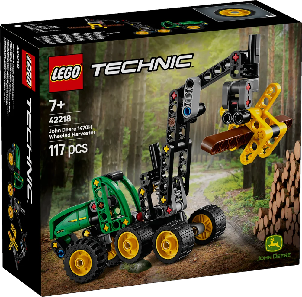 LEGO Technic 42218 John Deere 1470H Wheeled Harvester-2