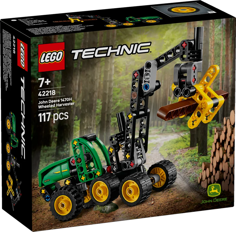 LEGO Technic 42218 John Deere 1470H Wheeled Harvester-2