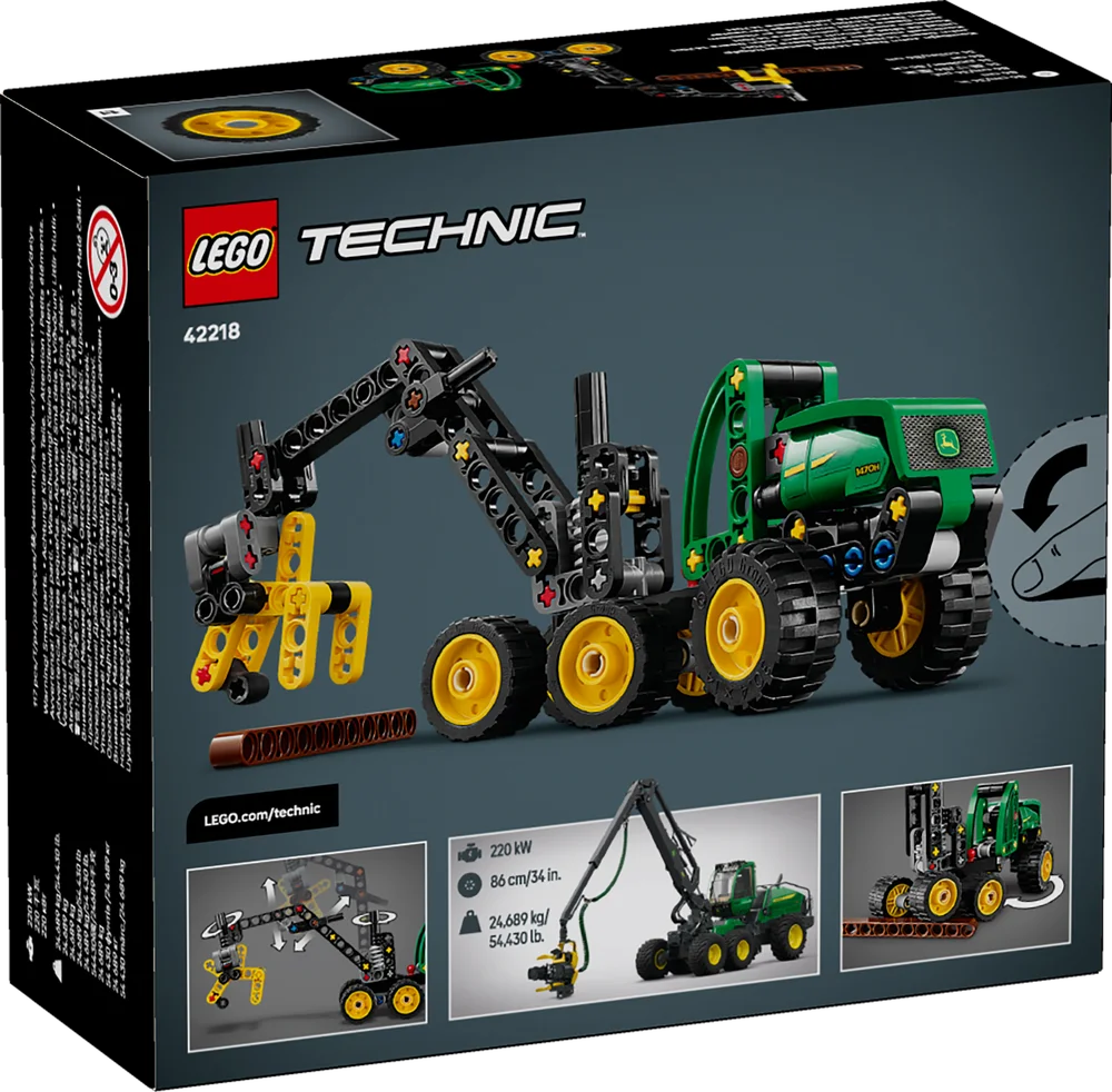 LEGO Technic 42218 John Deere 1470H Wheeled Harvester-4