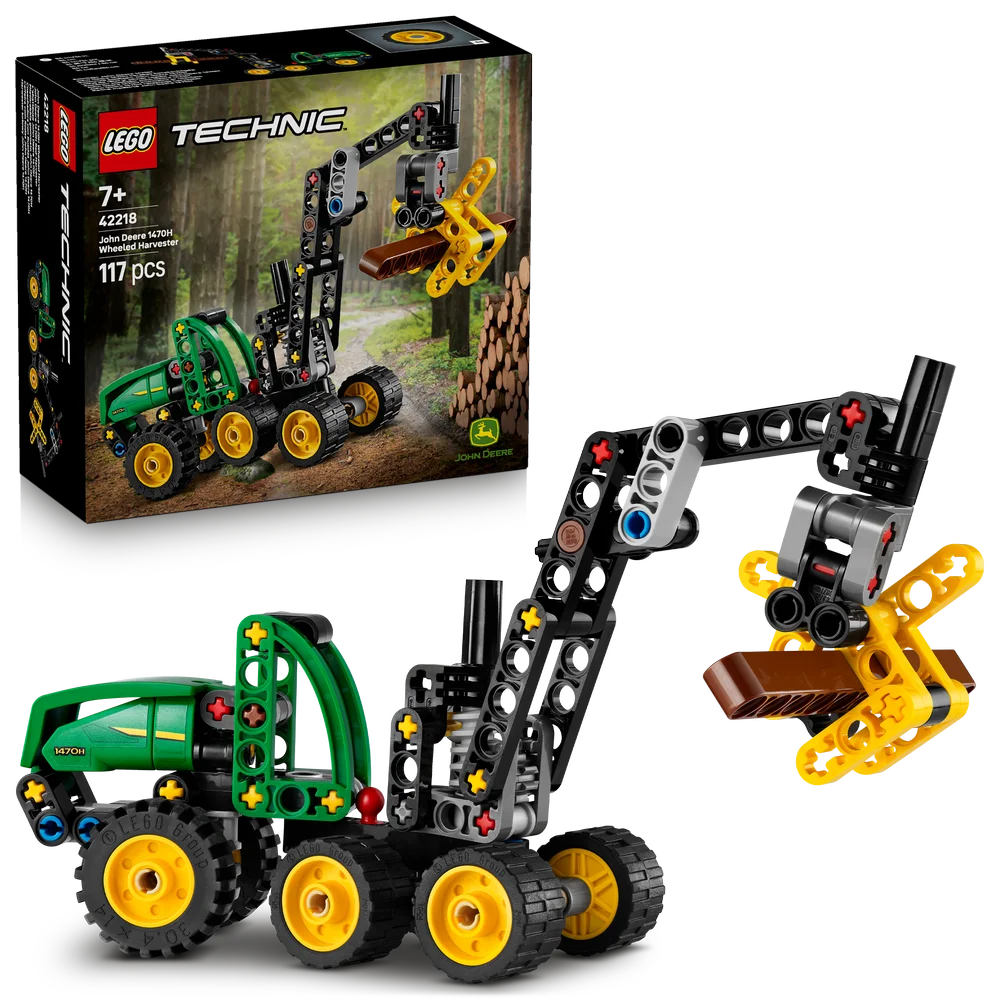 LEGO Technic 42218 John Deere 1470H Wheeled Harvester-1