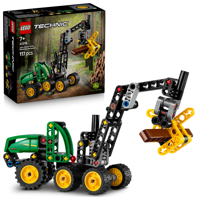 LEGO Technic 42218 John Deere 1470H Wheeled Harvester-1