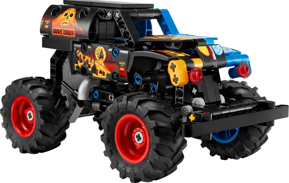 LEGO Technic 42219 Monster Jam Grave Digger Fire and Ice-3