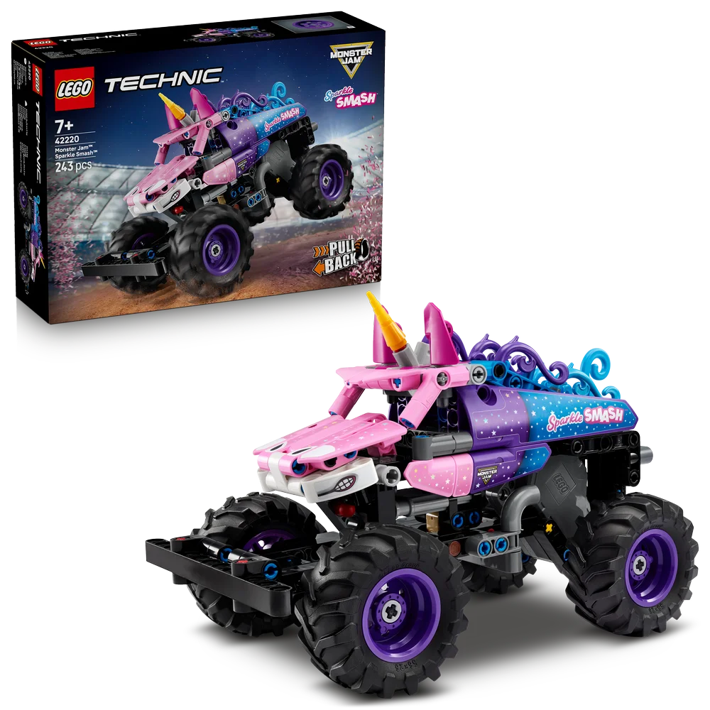 LEGO Technic 42220 Monster Jam  Sparkle Smash Pull-Back-1