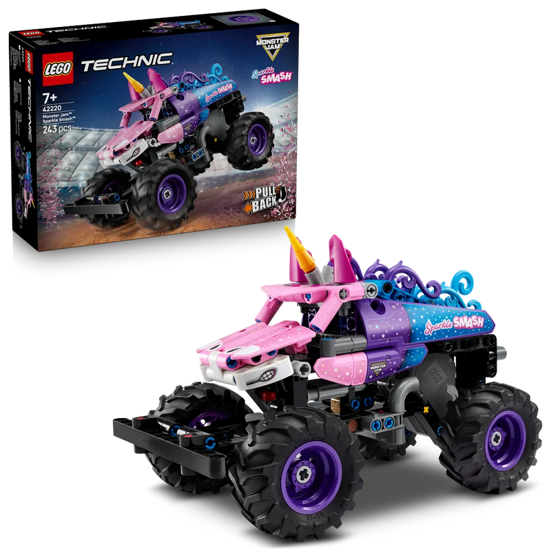 LEGO Technic 42220 Monster Jam  Sparkle Smash Pull-Back-1
