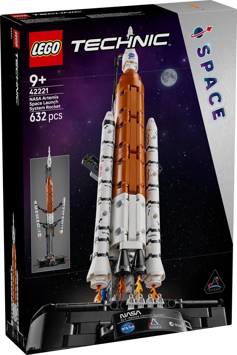 LEGO Technic 42221 NASA Artemis Space Launch System Rocket-2