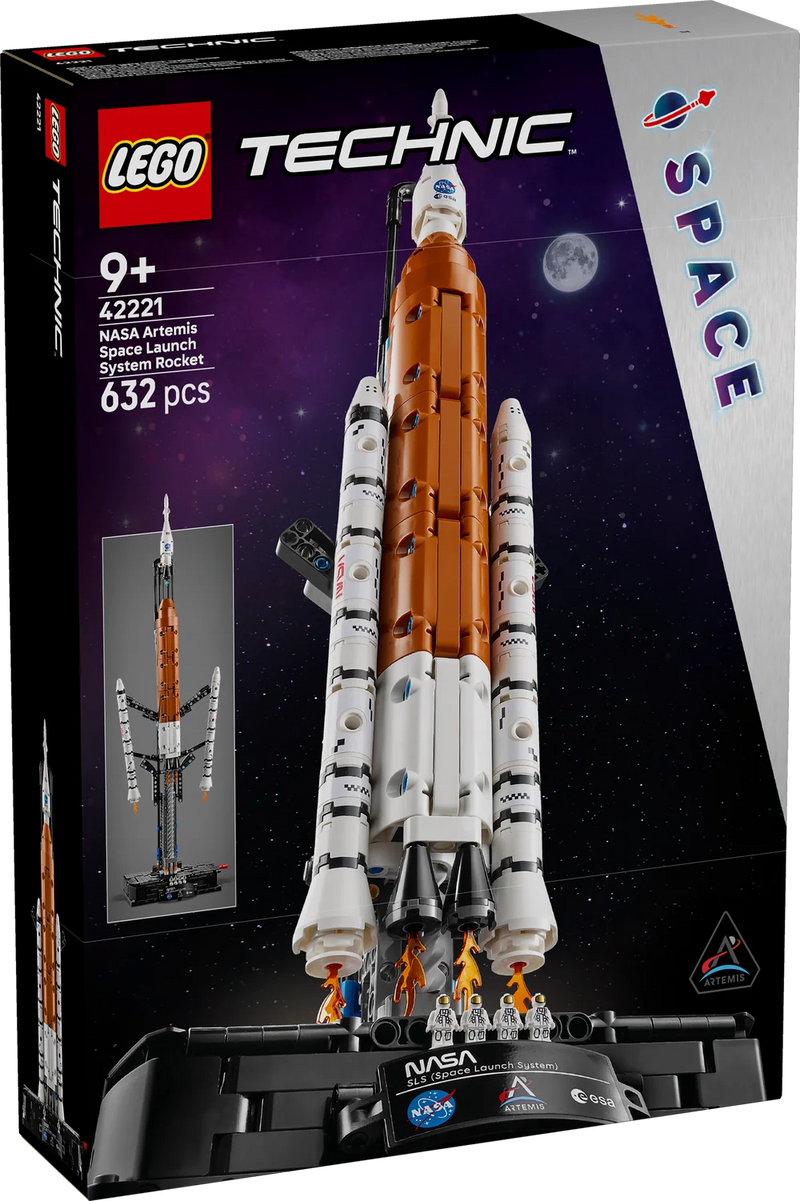 LEGO Technic 42221 NASA Artemis Space Launch System Rocket-2