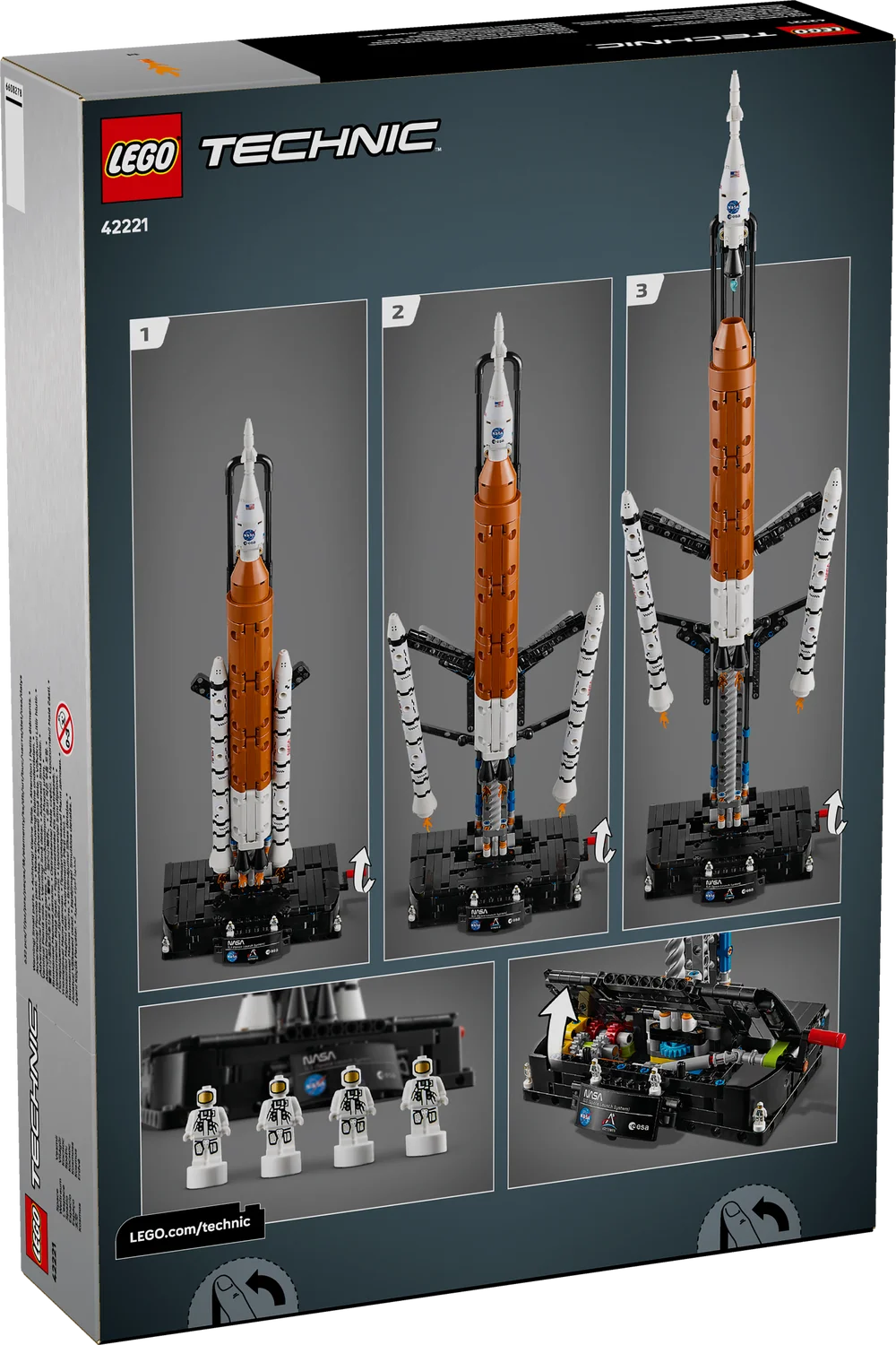 LEGO Technic 42221 NASA Artemis Space Launch System Rocket-4