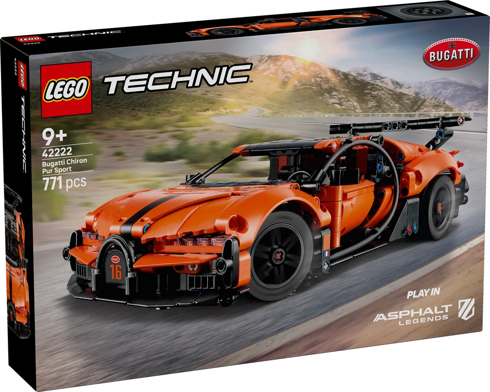 LEGO Technic 42222 Bugatti Chiron Pur Sport Hypercar-2