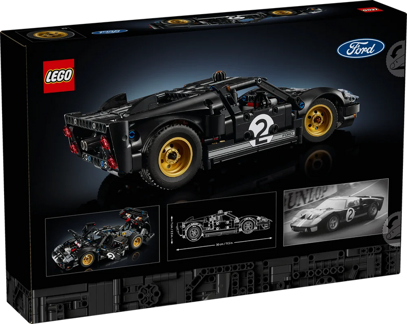 LEGO Technic 42223 1966 Ford GT40 MKII Race Car-4