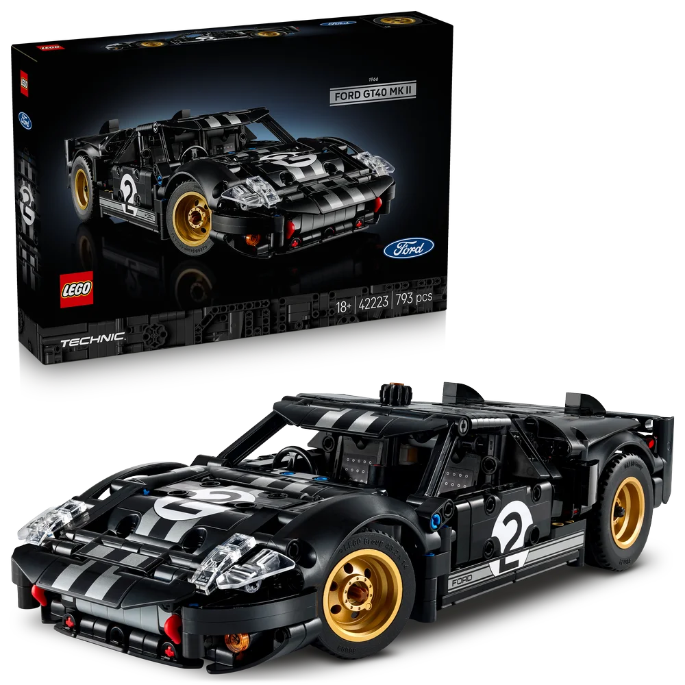 LEGO Technic 42223 1966 Ford GT40 MKII Race Car-1