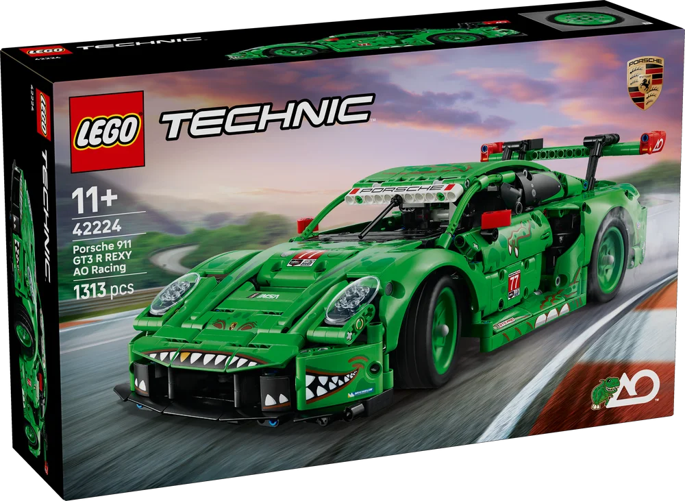 LEGO Technic 42224 Porsche 911 GT3 R REXY AO Racing Car-2