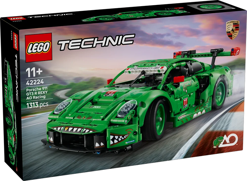LEGO Technic 42224 Porsche 911 GT3 R REXY AO Racing Car-2
