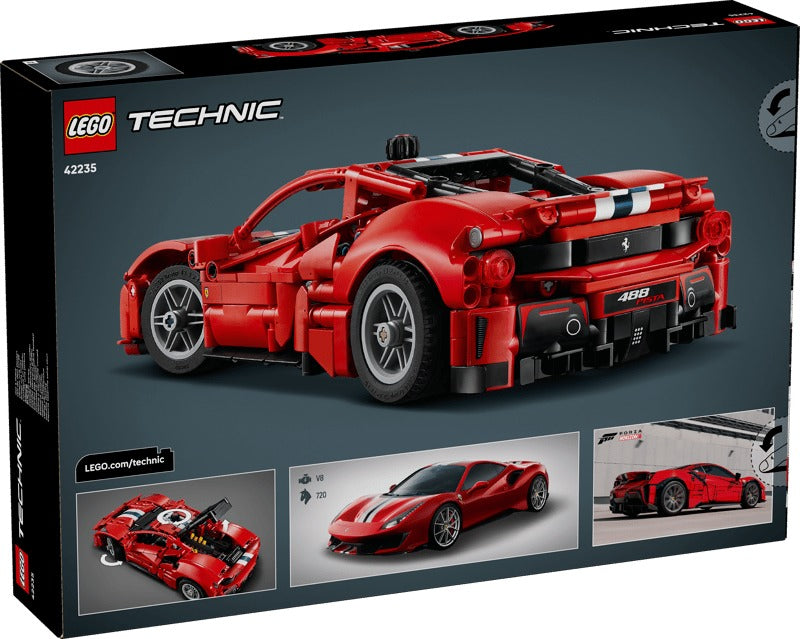 LEGO Technic 42235 Ferrari 488 Pista Car-6