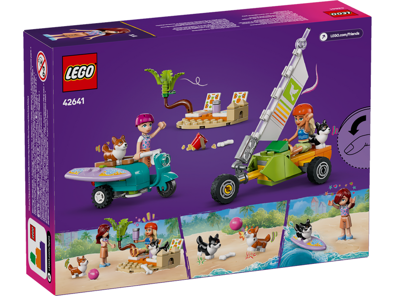 LEGO Friends 42641 Surfing Dogs and Scooter Adventure-3