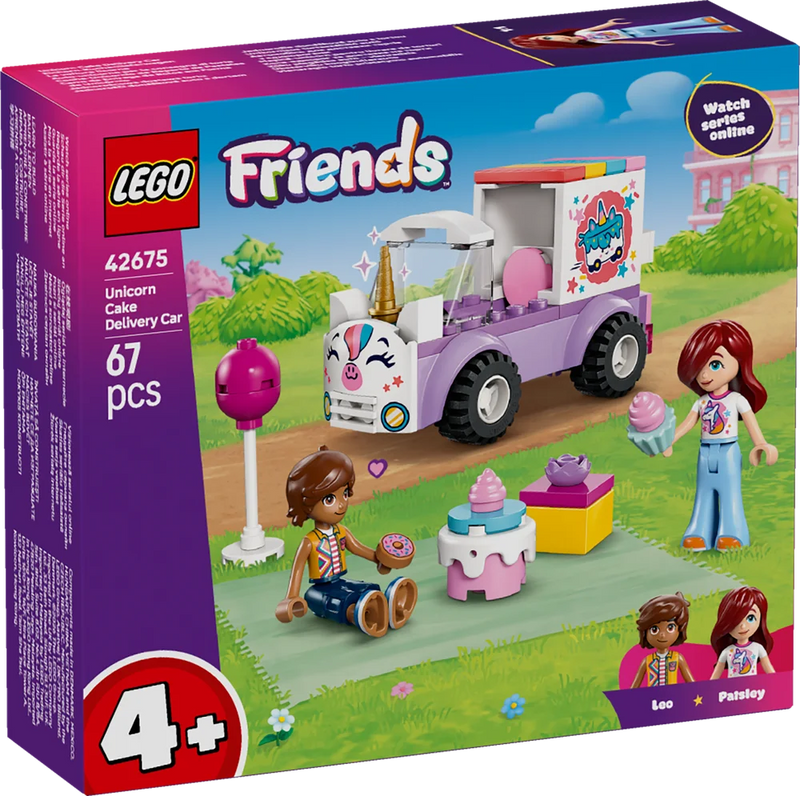 LEGO Friends 42675 Unicorn Cake Delivery Car-3
