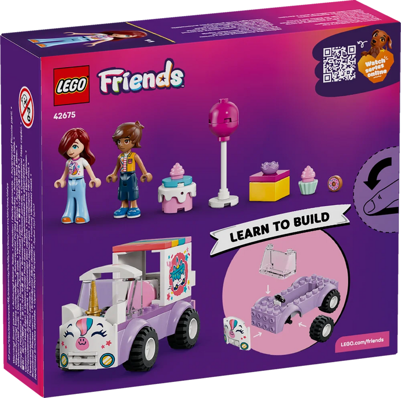 LEGO Friends 42675 Unicorn Cake Delivery Car-4