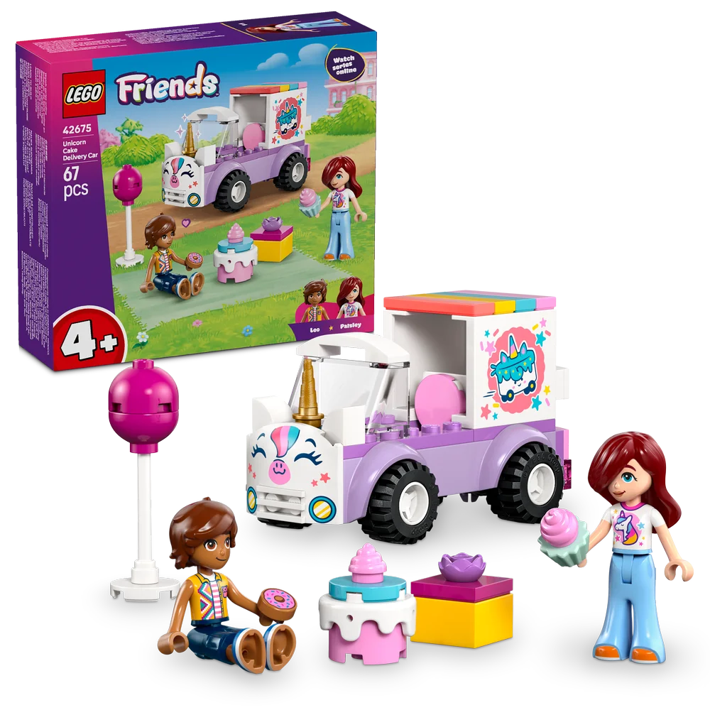 LEGO Friends 42675 Unicorn Cake Delivery Car-1
