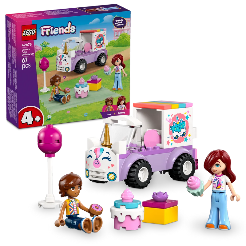 LEGO Friends 42675 Unicorn Cake Delivery Car-1