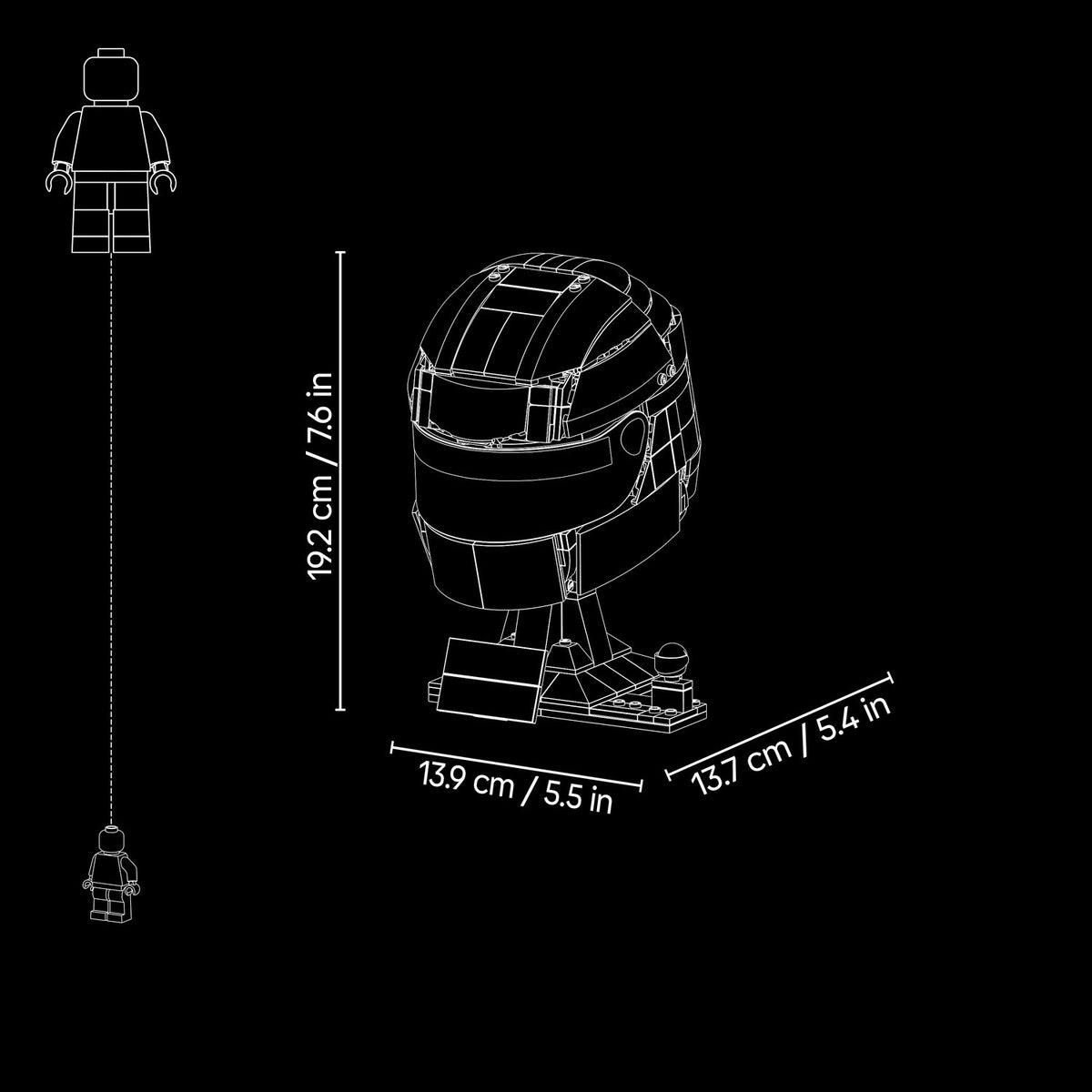LEGO Special Edition 43024 Ayrton Senna Helmet-5