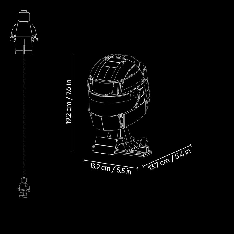 LEGO Special Edition 43024 Ayrton Senna Helmet-5