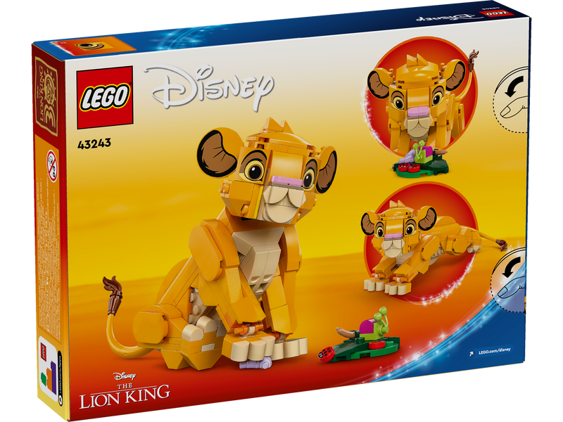LEGO Disney 43243 Simba the Lion King Cub-2