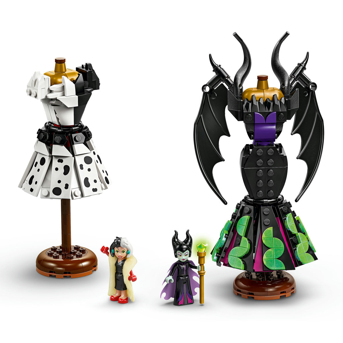 LEGO Disney Princess 43262 Maleficent's and Cruella De Vil's Dresses-4