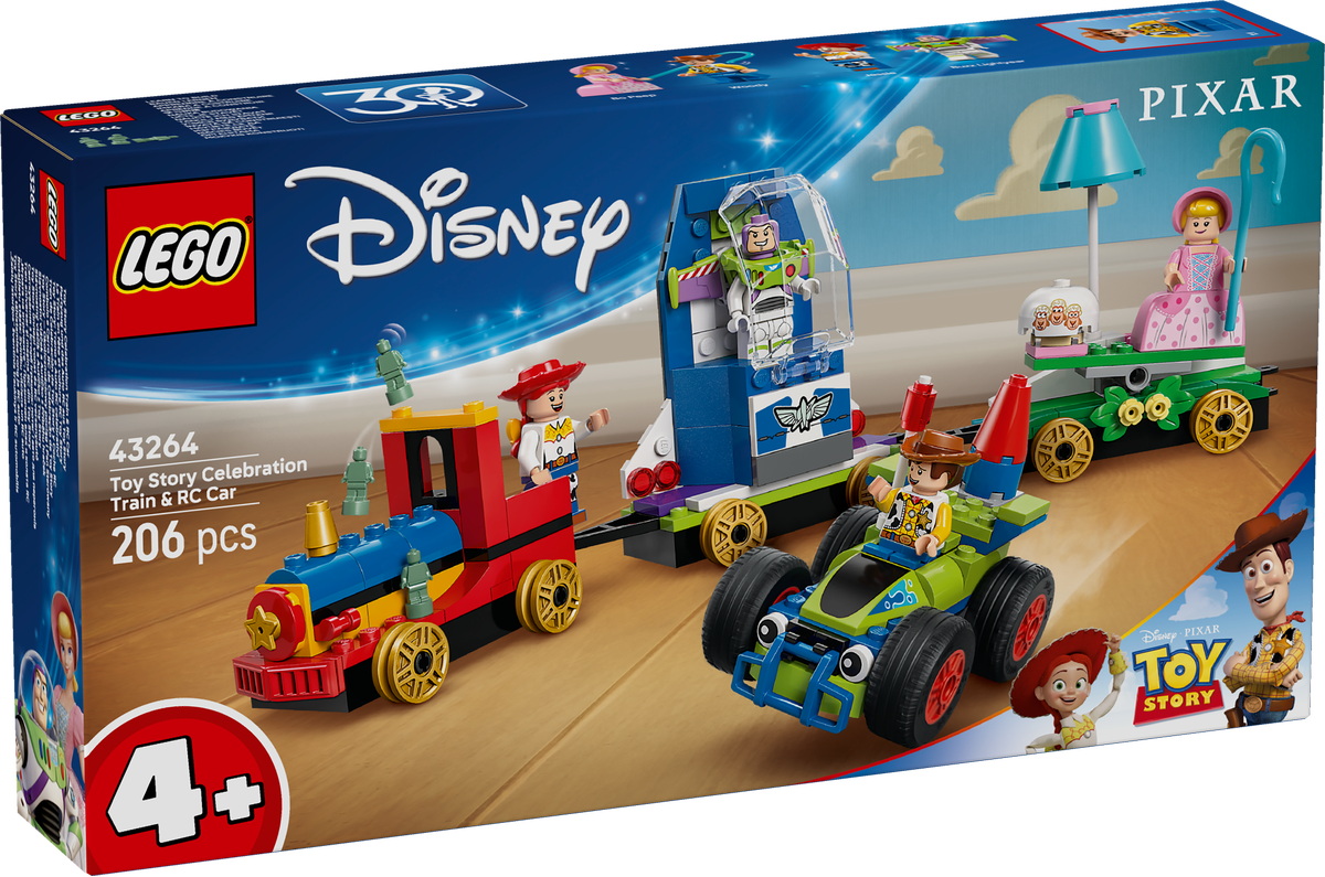 LEGO Disney Pixar 43264 Toy Story Celebration Train & RC Car-2