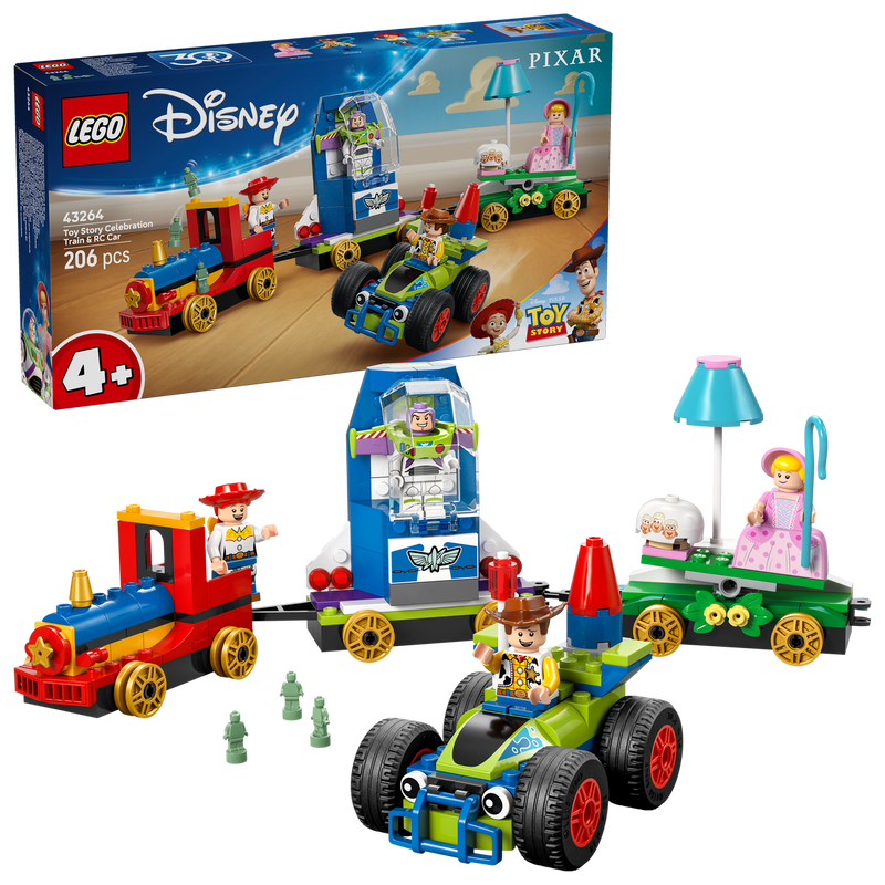 LEGO Disney Pixar 43264 Toy Story Celebration Train & RC Car-1