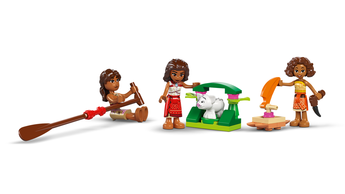 LEGO Disney Princess 43270 Moana's Adventure Canoe-4