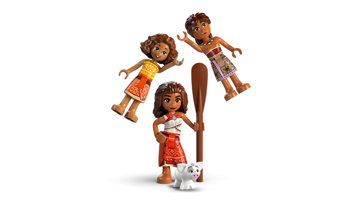 LEGO Disney Princess 43270 Moana's Adventure Canoe-5