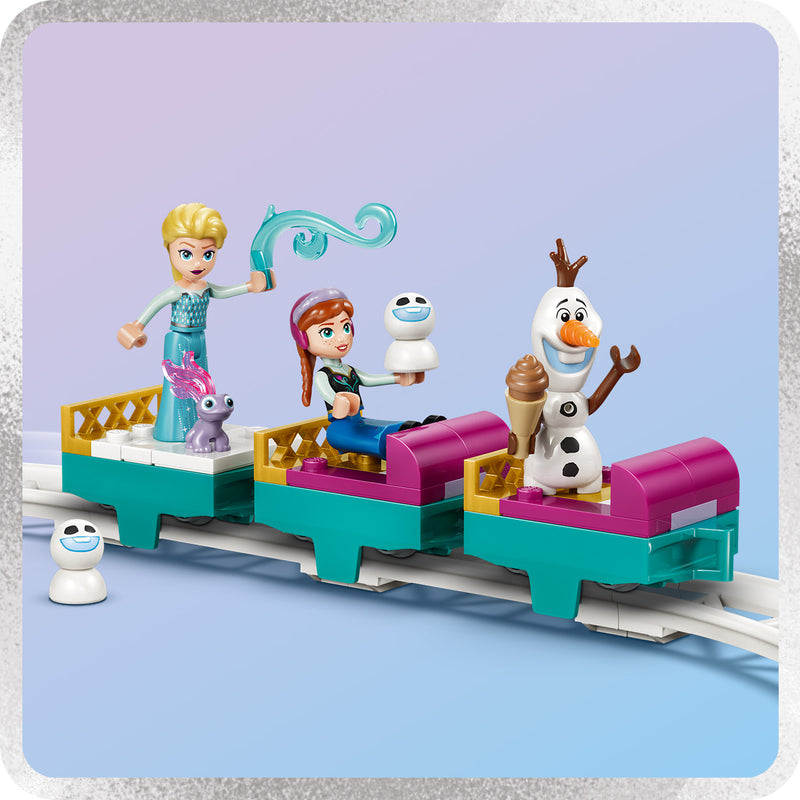 LEGO Disney 43281 Elsa's Ice Castle & Snow Ride Adventure-5