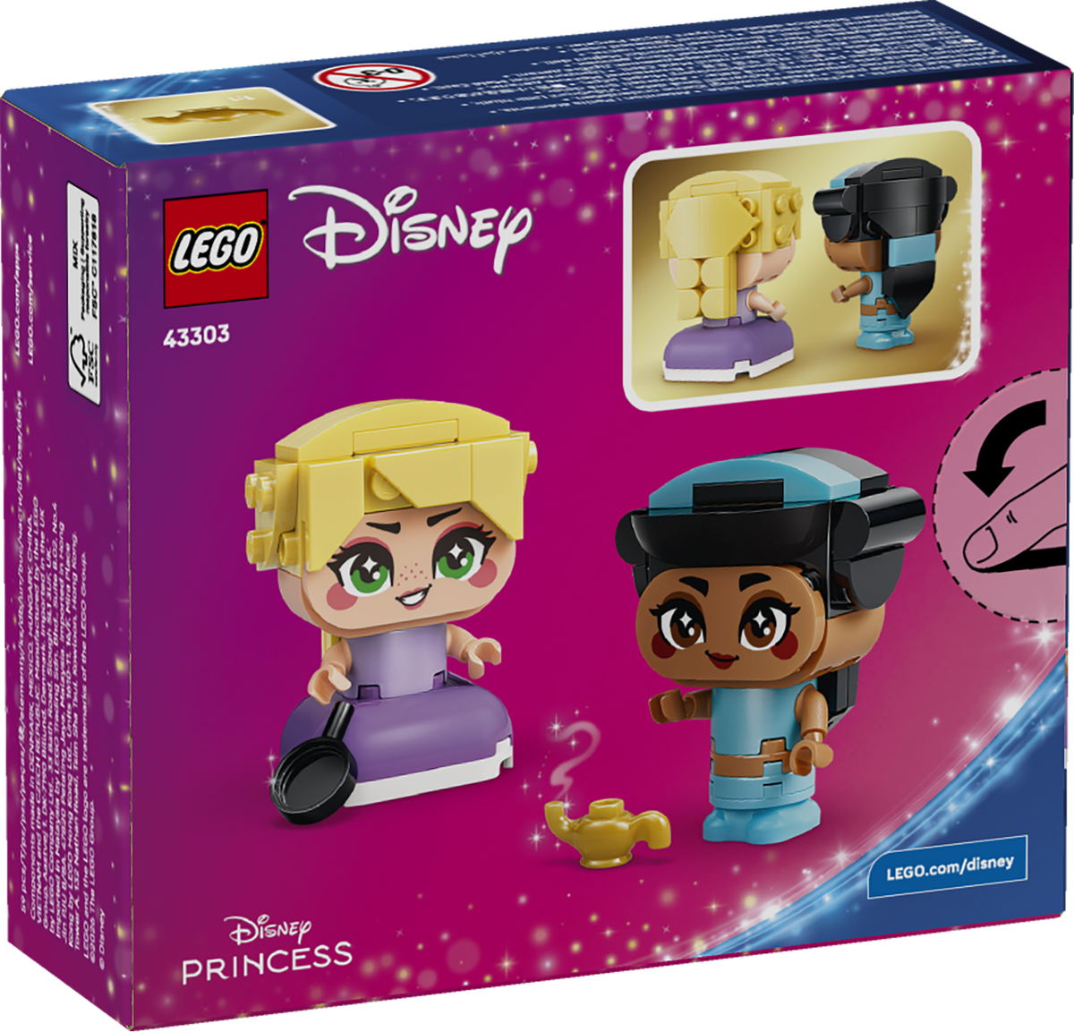 LEGO Disney Princess 43303 Mini Jasmine & Rapunzel-3