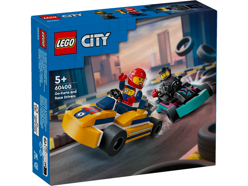 LEGO City 60400 Go-Karts and Race Drivers-1