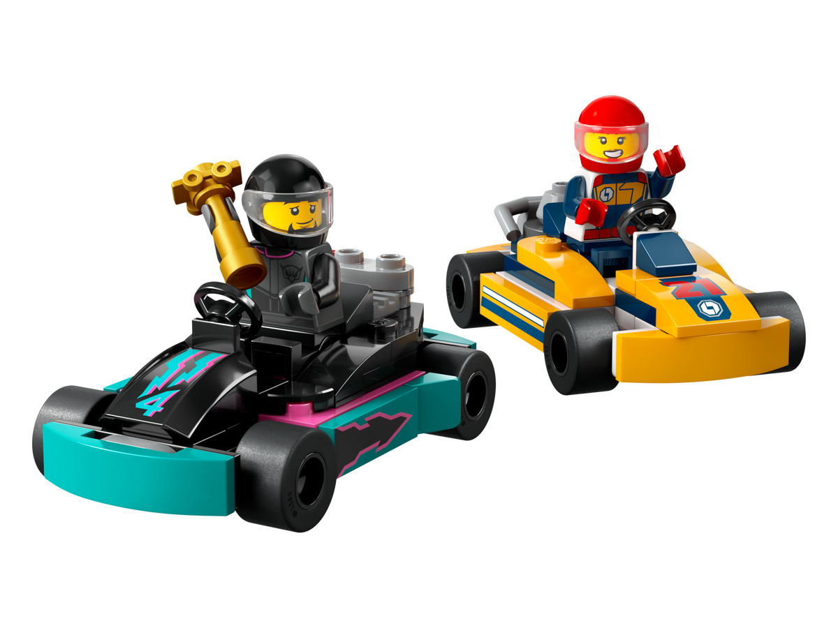 LEGO City 60400 Go-Karts and Race Drivers-3