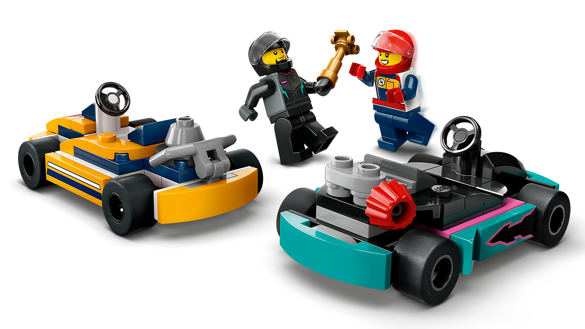 LEGO City 60400 Go-Karts and Race Drivers-4