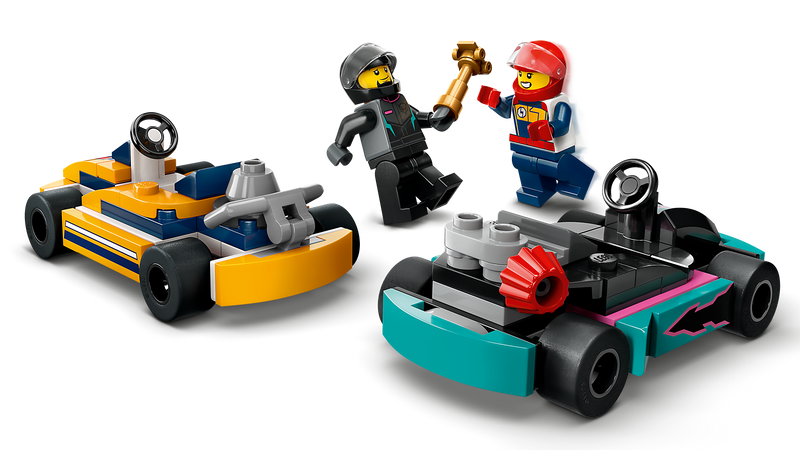 LEGO City 60400 Go-Karts and Race Drivers-4