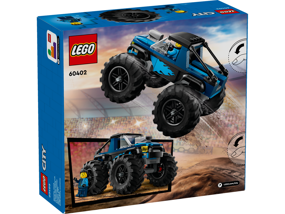 LEGO City 60402 Blue Monster Truck-2