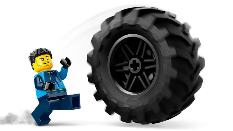 LEGO City 60402 Blue Monster Truck-3