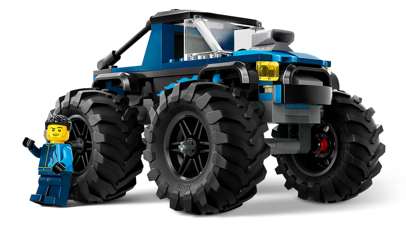 LEGO City 60402 Blue Monster Truck-4