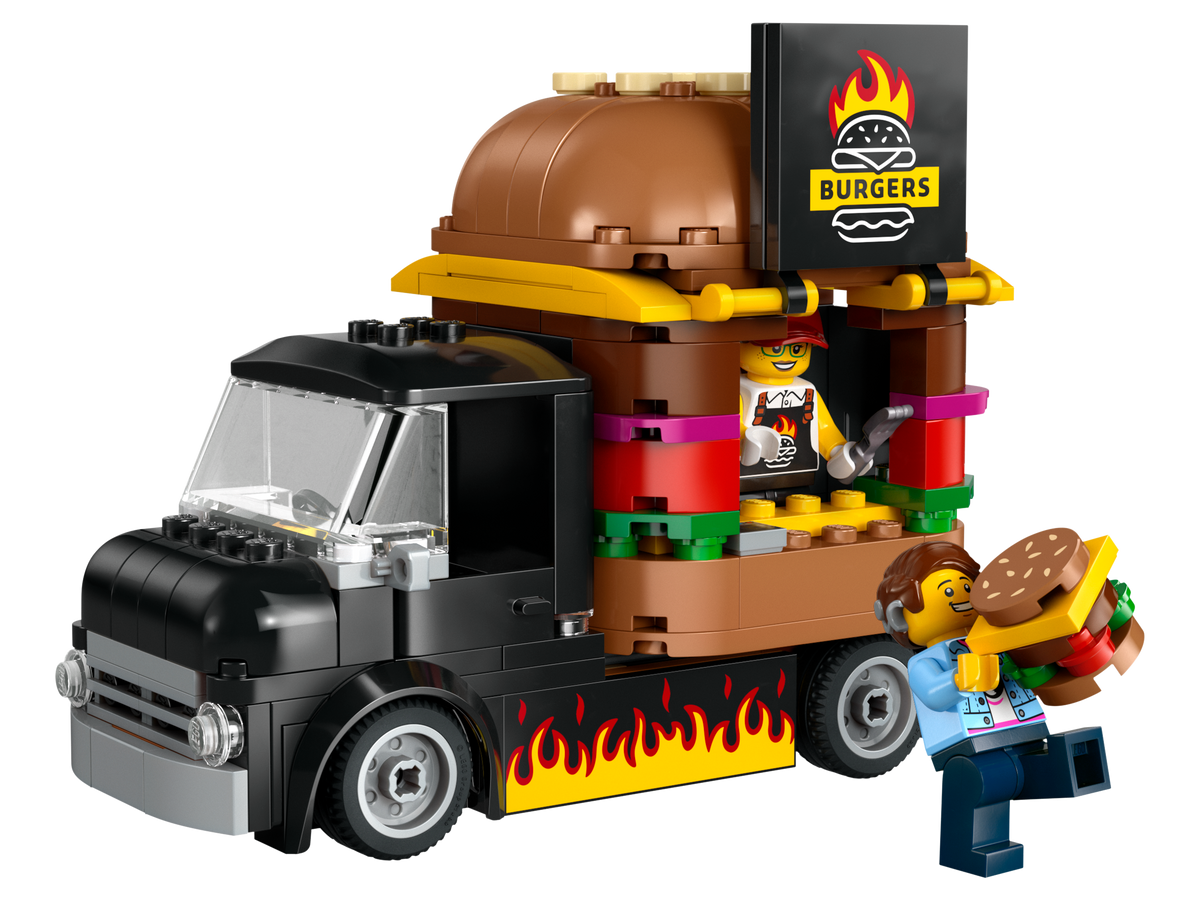 LEGO City 60404 Burger Truck-4