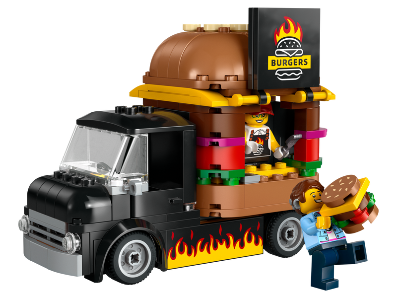 LEGO City 60404 Burger Truck-4