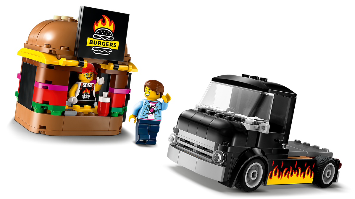 LEGO City 60404 Burger Truck-5