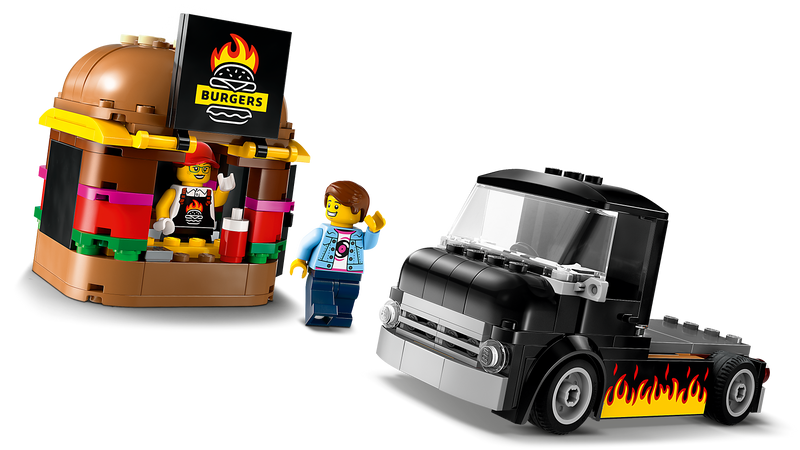 LEGO City 60404 Burger Truck-5