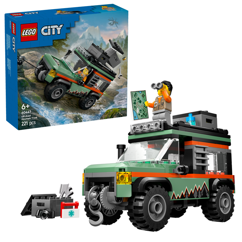 LEGO City 60447 Off-Road 4x4 Mountain Truck-1